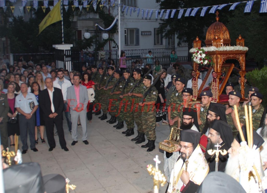 Συμμετοχή του Αντιπεριφερειάρχη Πέλλας στις εκδηλώσεις υποδοχής των ιερών λειψάνων της Αγίας Σοφίας Κλεισούρας