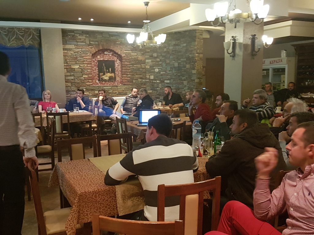 Θεοδώρα Τζάκρη: Παρουσίαση στην Κερασιά Έδεσσας του νέου θεσμικού πλαισίου για τις Ομάδες και Οργανώσεις Παραγωγών