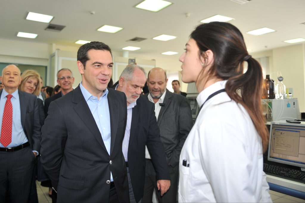 Επίσκεψη του Πρωθυπουργού στις εγκαταστάσεις της εταιρείας CBL PATRAS S.A