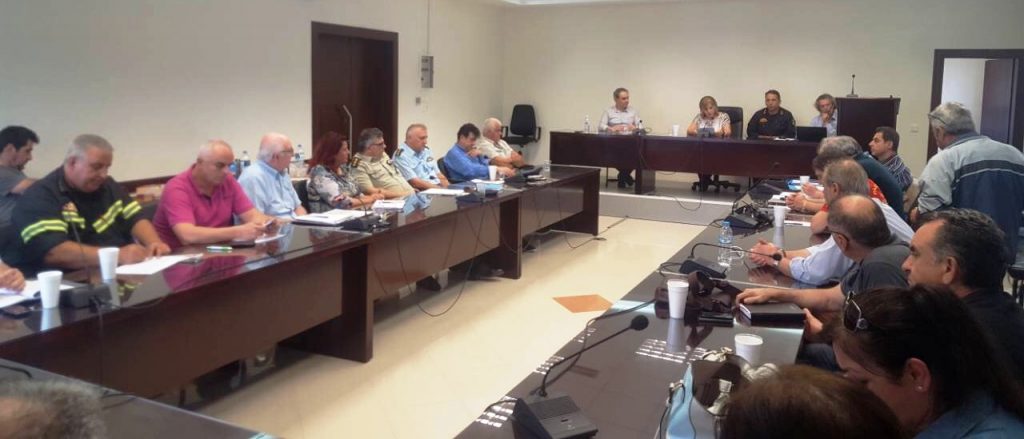 Πλήρης ετοιμότητα του Τοπικού και Περιφερειακού μηχανισμού πολιτικής προστασίας ενόψει της αντιπυρικής περιόδου