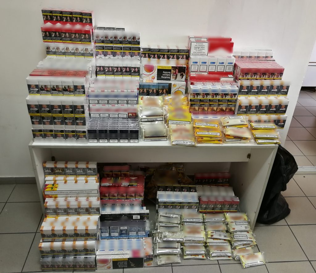 Συνελήφθησαν 6 άτομα για λαθρεμπόριο καπνικών προϊόντων