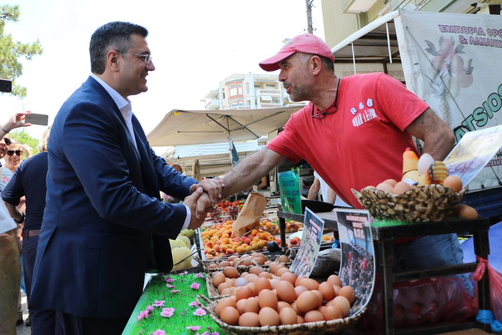 Επίσημη Πρώτη για την Πρότυπη Λαϊκή Αγορά της Θεσσαλονίκης που Δημιούργησε η Π.Κ.Μ.
