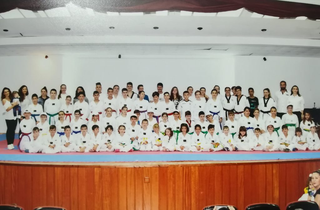 Εντυπωσιακή Επίδειξη TAEKWONDO του Α.Σ. Έδεσσας και Απονομές Έγχρωμων Ζωνών