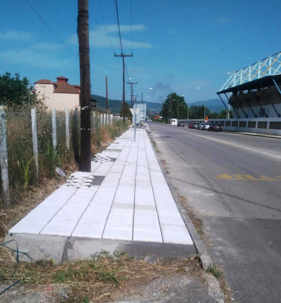 Ανάπλαση πέριξ της Επαρχιακής Οδού Σκύδρας-Σεβαστιανών από την Π.Ε. Πέλλας
