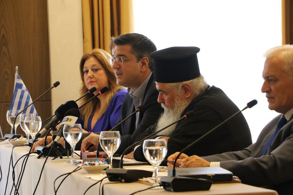 Συνέντευξη Τύπου για τις επετειακές εκδηλώσεις των 100 χρόνων από τη λήξη του Α’ Παγκοσμίου Πολέμου που θα πραγματοποιηθούν στη Θεσσαλονίκη