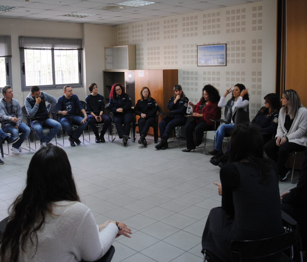 Ενημερωτική διάλεξη στη Διεύθυνση Αστυνομίας Σερρών για τη διαχείριση περιστατικών έμφυλης βίας