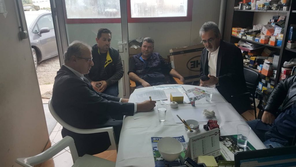 Ο Γιάννης Σηφάκης σε Πολυκάρπη, Γαρέφι, Καλύβια, Προφήτη Ηλία και Άθυρα