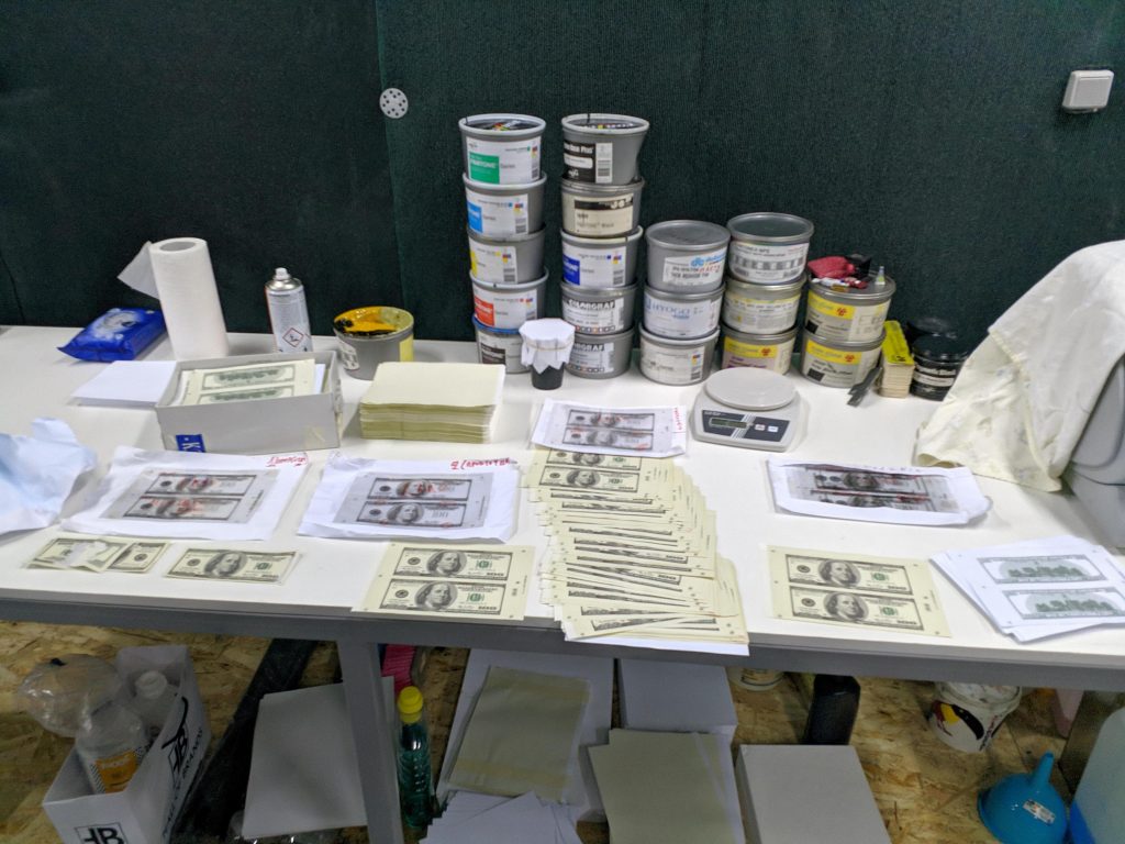 Παρουσίαση υπόθεσης εξάρθρωσης εγκληματικής οργάνωσης που δραστηριοποιούταν στην παραχάραξη χαρτονομισμάτων