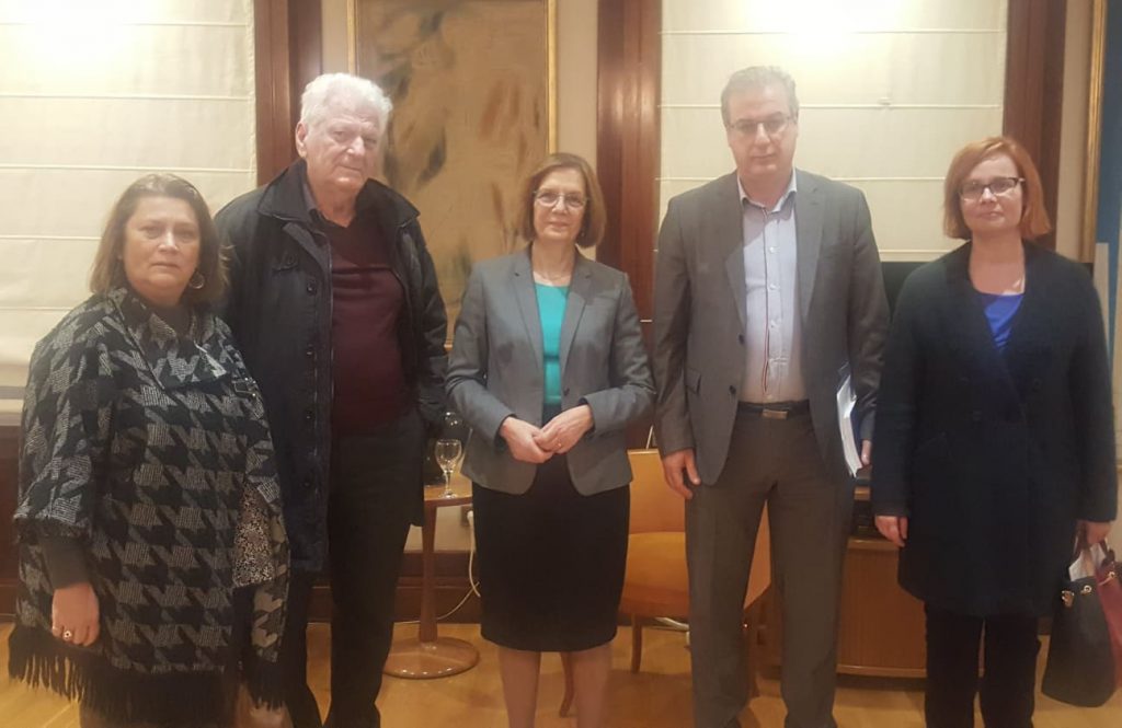O Γιάννης Σηφάκης ζήτησε από την Υπουργό Πολιτισμού Αρχαιολογικό Μουσείο στην Έδεσσα, χρηματοδότηση Κάστρου Χρυσής και ενίσχυση πολιτιστικών συλλόγων