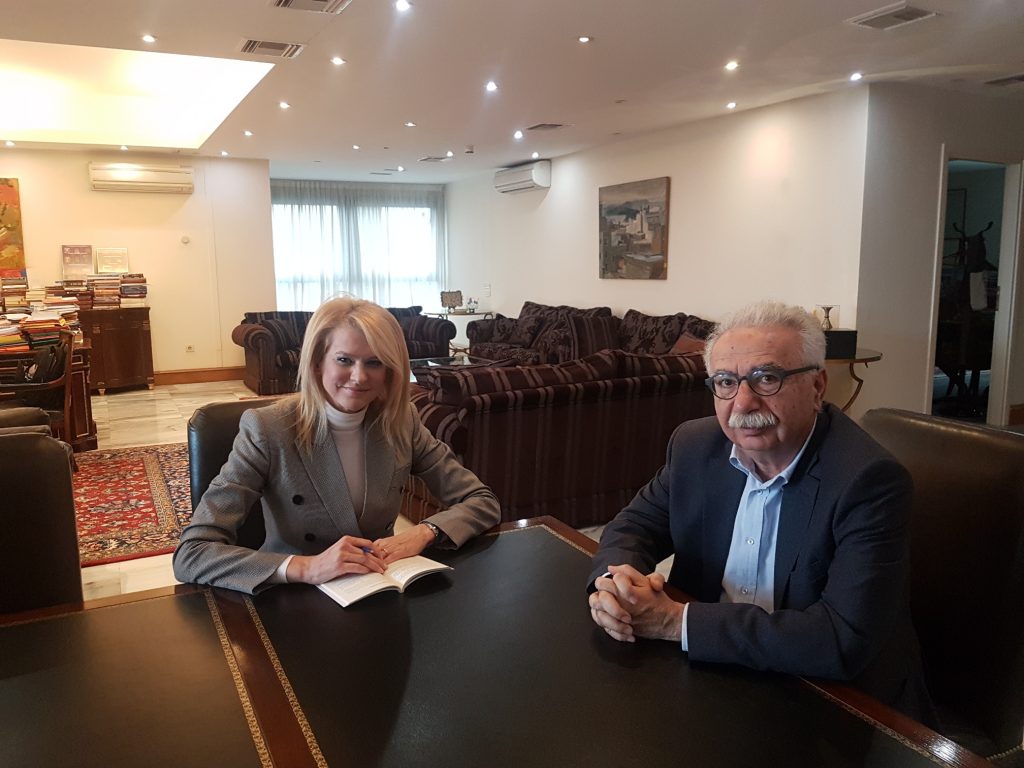 Θεοδώρα Τζάκρη: Ιδρύεται Πανεπιστημιακό Τμήμα Μουσειολογίας 4ετούς φοίτησης στην Έδεσσα στο πλαίσιο του Διεθνούς Πανεπιστημίου Ελλάδος