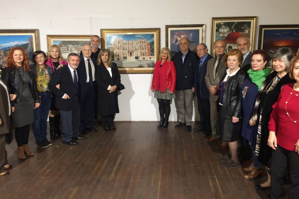Με επιτυχία πραγματοποιήθηκε η εκδήλωση εγκαινίων της έκθεσης ζωγραφικής ‘Μια Περιφέρεια πολλές ομορφιές’