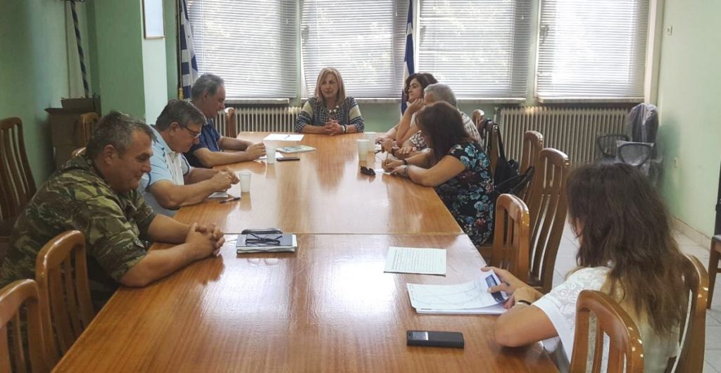 Συνάντηση της Αν. Αντιπεριφερειάρχη Πέλλας με εκπροσώπους συλλόγων στο Διοικητήριο για την προετοιμασία των εκδηλώσεων μνήμης της Γενοκτονίας των Ελλήνων του Πόντου