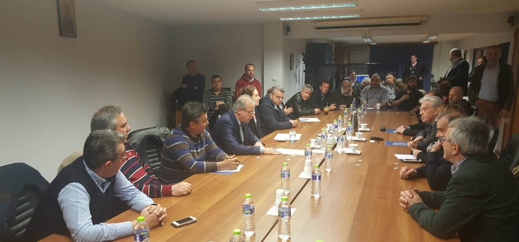 Ο Γιάννης Σηφάκης συναντήθηκε με την ΔΕΔΑ - Προχωρά η σύνδεση όλης της Πέλλας με το φυσικό αέριο - Αναλυτική ενημέρωση