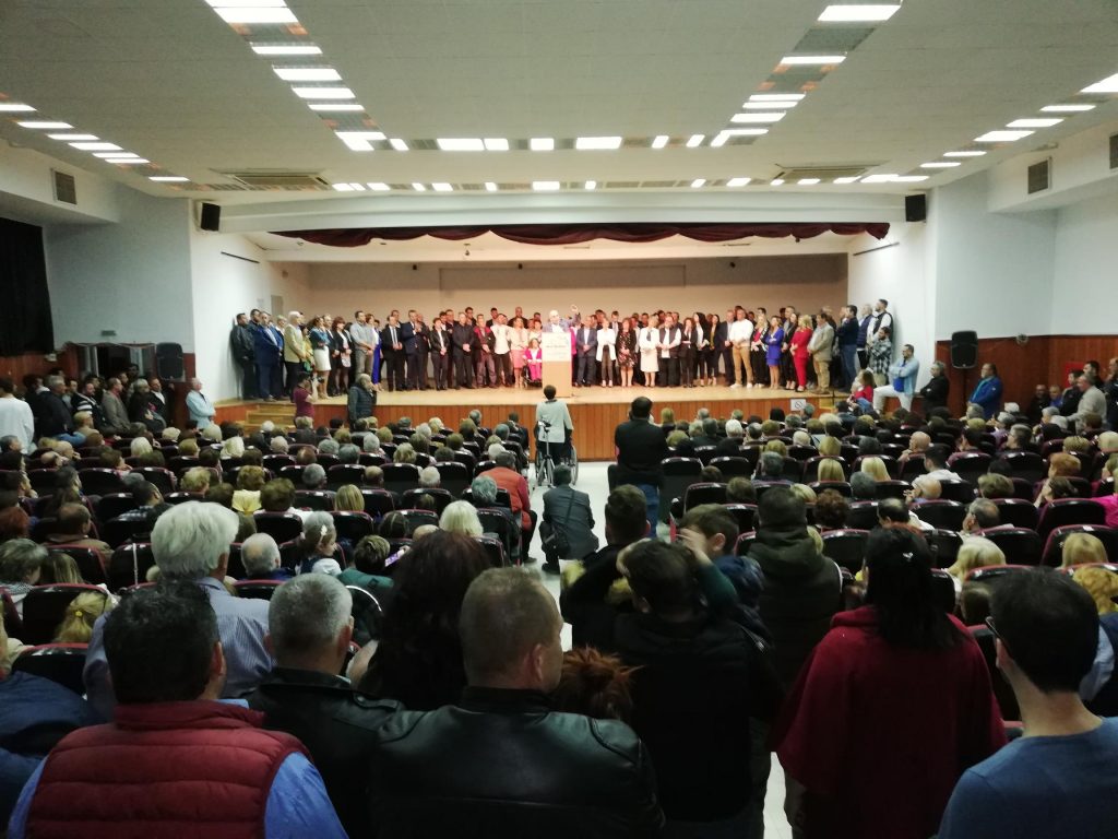 Με μεγάλη επιτυχία η παρουσίαση των υποψηφίων της Δημοτικής Πρωτοβουλίας Έδεσσα-Βεγορίτιδα