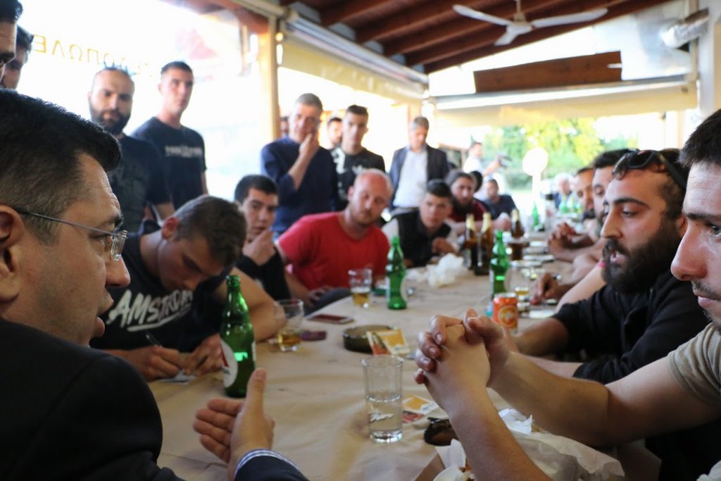 Επίσκεψη του επικεφαλής της περιφερειακής παράταξης «Αλληλεγγύη», Περιφερειάρχη Κεντρικής Μακεδονίας, Απόστολου Τζιτζικώστα, σε οικισμούς των Δήμων Δέλτα και Χαλκηδόνας Θεσσαλονίκης