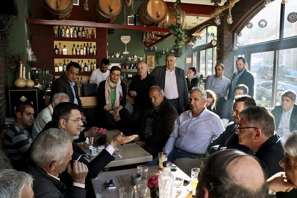 Επίσκεψη του Απόστολου Τζιτζικώστα σε περιοχές του Δήμου Ωραιοκάστρου