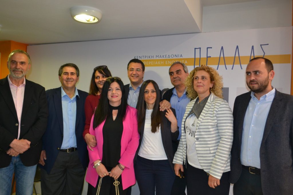 Επίσκεψη του επικεφαλής της περιφερειακής παράταξης «Αλληλεγγύη», Περιφερειάρχη Κεντρικής Μακεδονίας, Απόστολου Τζιτζικώστα σε Έδεσσα, Κρύα Βρύση και Γιαννιτσά Πέλλας