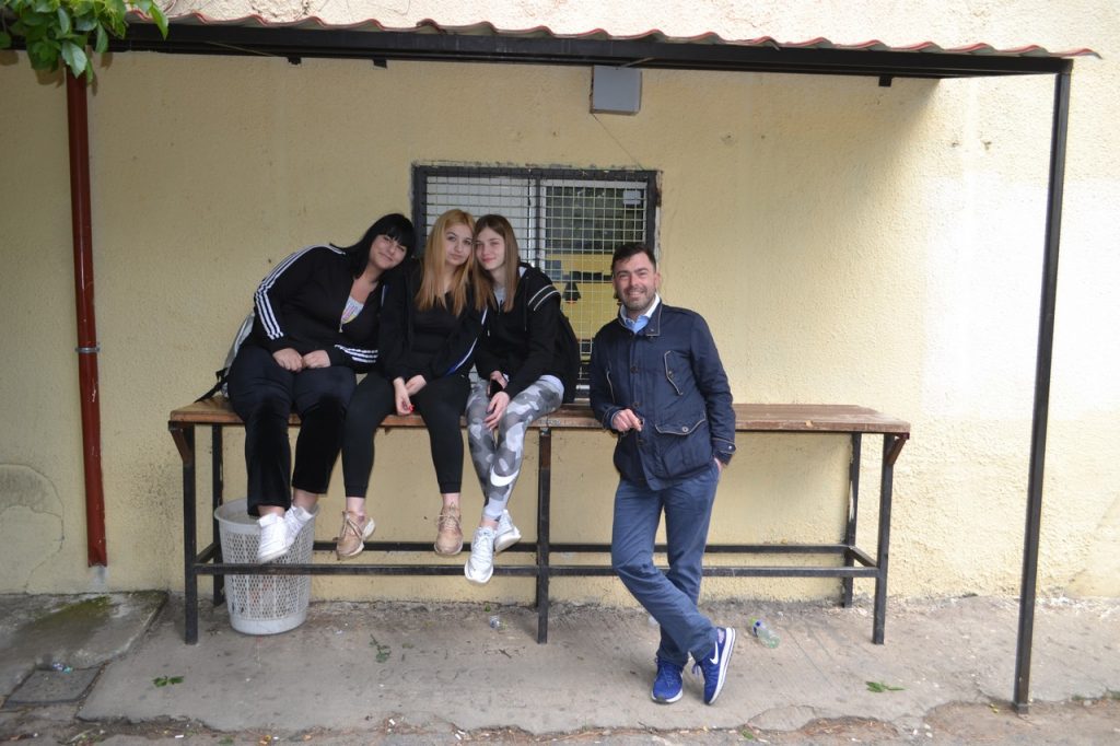 Ο αντιδήμαρχος Αλέξανδρος Πασχάλης κοντά στη μαθητιώσα νεολαία