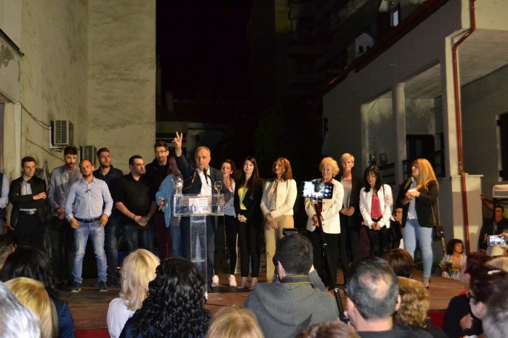Κοσμοπλημμύρα στην κεντρική προεκλογική ομιλία του Δημήτρη Γιάννου