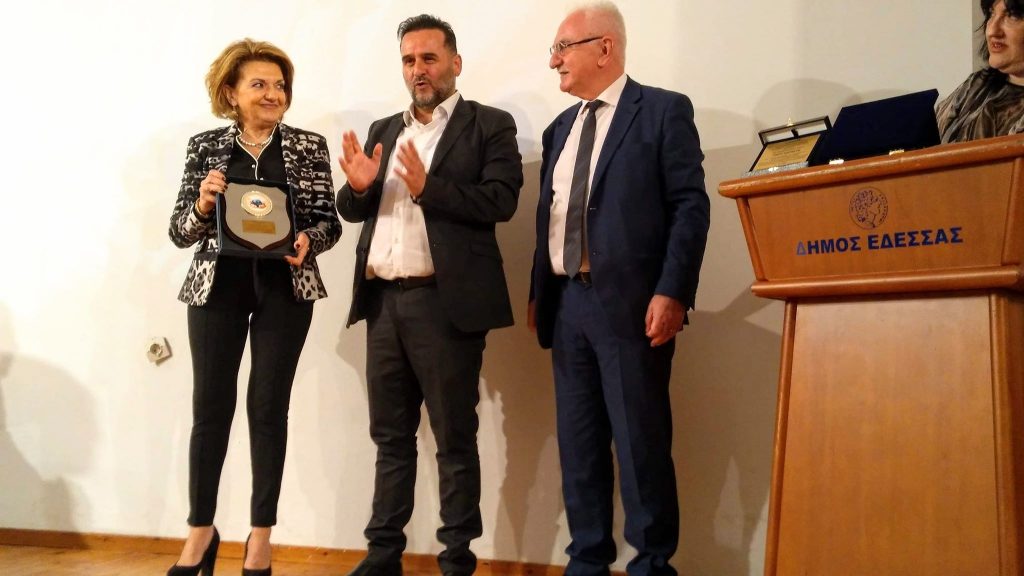 Η Έδεσσα τίμησε και βράβευσε τον ιδιωτικό ερευνητή Γιώργο Τσούκαλη