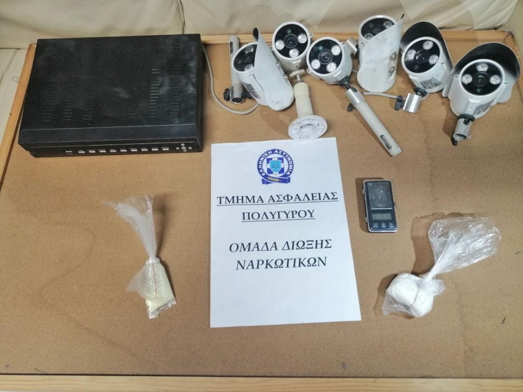 Από το Τμήμα Ασφάλειας Πολυγύρου συνελήφθη 36χρονος για ναρκωτικά και κλοπές