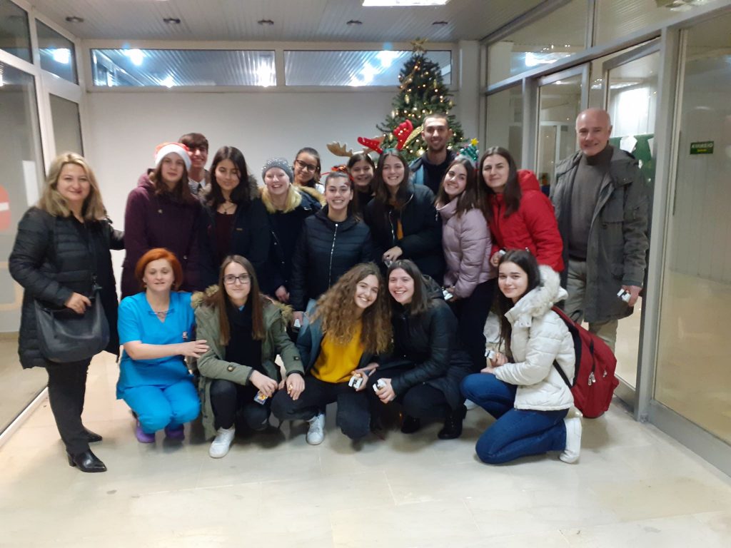Επίσκεψη μαθητών 2ου ΓΕΛ Έδεσσας στο Νοσοκομείο