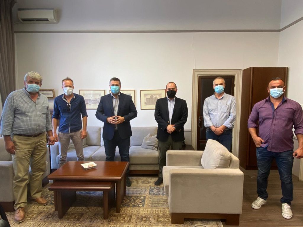 Συμμετοχή Λάκη Βασιλειάδη σε συνάντηση στην ΠΚΜ για τον διαδημοτικό δρόμο Καρυδιάς-Κερασιάς-Νησίου-Σαρακηνών-Κορυφής