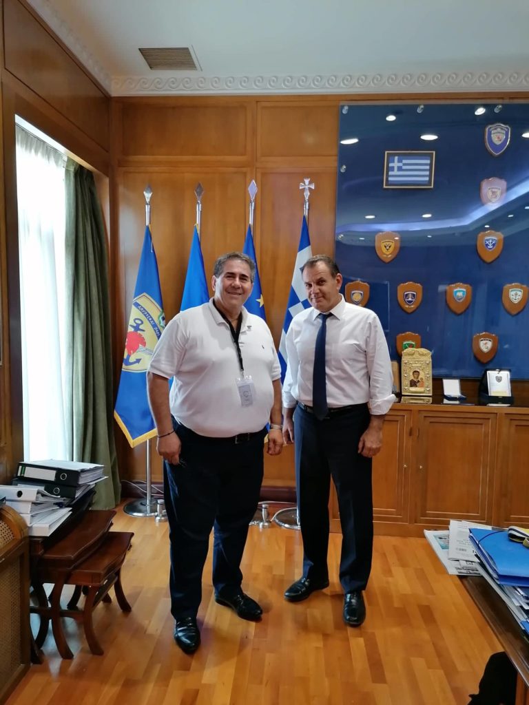 Συνάντηση του Αντιπεριφερειάρχη κ. Δάνη Τζαμτζή με το Υπουργό Άμυνας κ. Νίκο Παναγιωτόπουλο