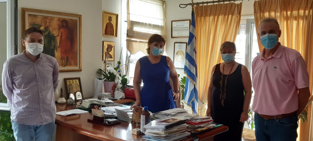 ΣΥΝΑΝΤΗΣΗ ΣΥΝΕΡΓΑΣΙΑΣ ΚΕΝΤΡΟΥ ΠΡΟΛΗΨΗΣ «ΟΡΑΜΑ» ΜΕ ΔΗΜΑΡΧΟΥΣ ΠΕΛΛΑΣ ΚΑΙ ΣΚΥΔΡΑΣ