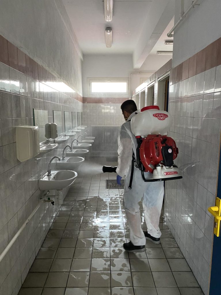 'Εχουν ολοκληρωθεί οι εργασίες απολύμανσης στις Σχολικές Επιτροπές Δήμου Αλμωπίας