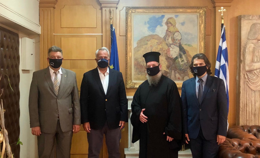 Συνάντηση του ΥπΑΑΤ, Μάκη Βορίδη με τον Μητροπολίτη Ίμβρου και Τενέδου για την ενίσχυση του παραγωγικού ιστού της Ίμβρου