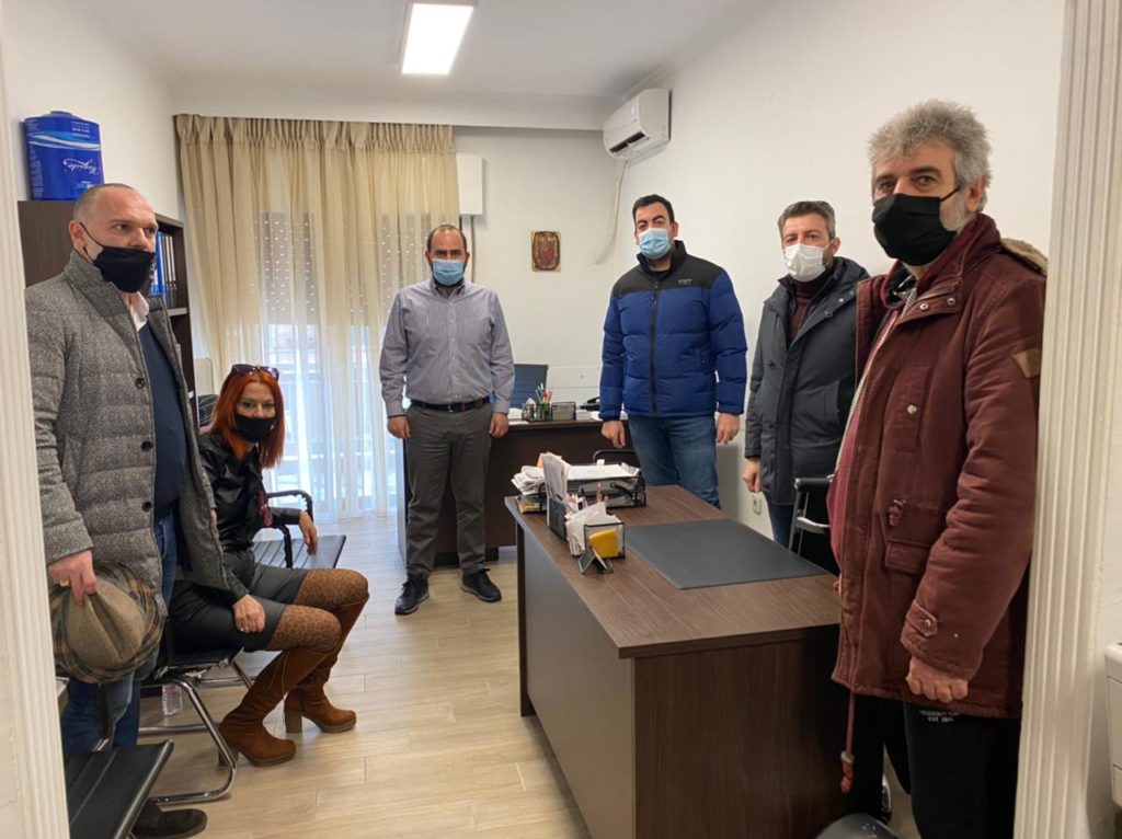 Συνάντηση Λάκη Βασιλειάδη με την Ένωση Πρακτόρων ΟΠΑΠ Πέλλας