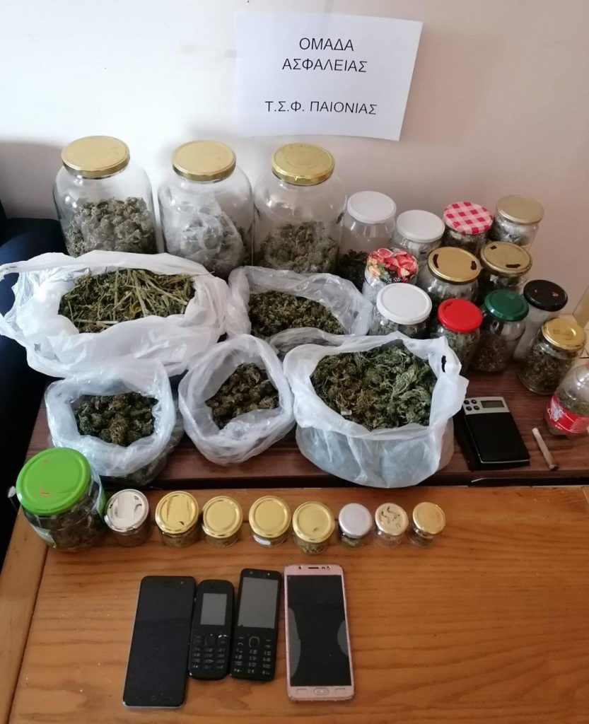 Συνελήφθησαν 3 άτομα σε ξεχωριστές περιπτώσεις σε περιοχή της Θεσσαλονίκης για παράβαση της νομοθεσίας περί ναρκωτικών