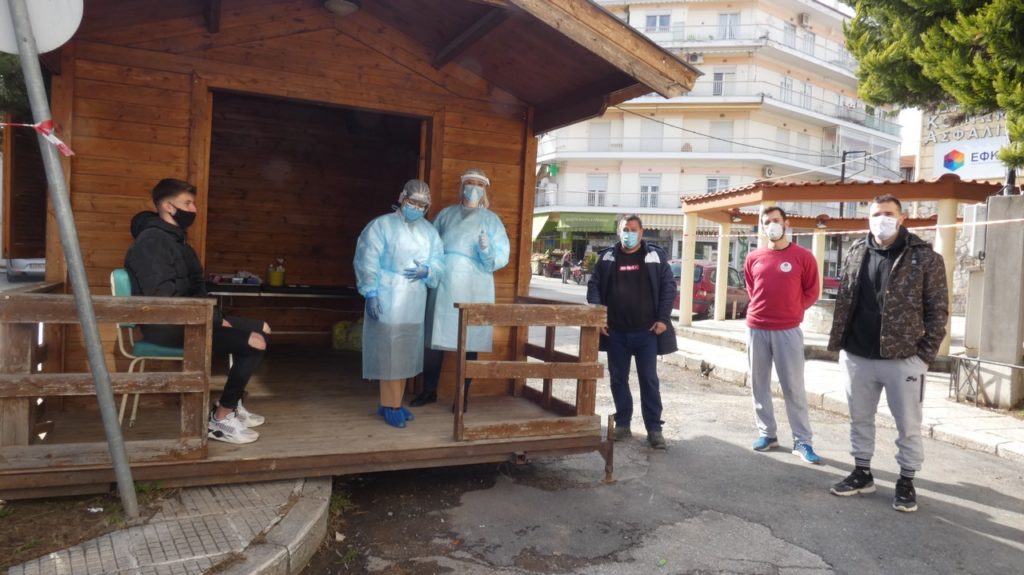 Στα καθιερωμένα εβδομαδιαία test covid προχώρησε σήμερα ο Αερωπός Έδεσσας MANDYNAMIC