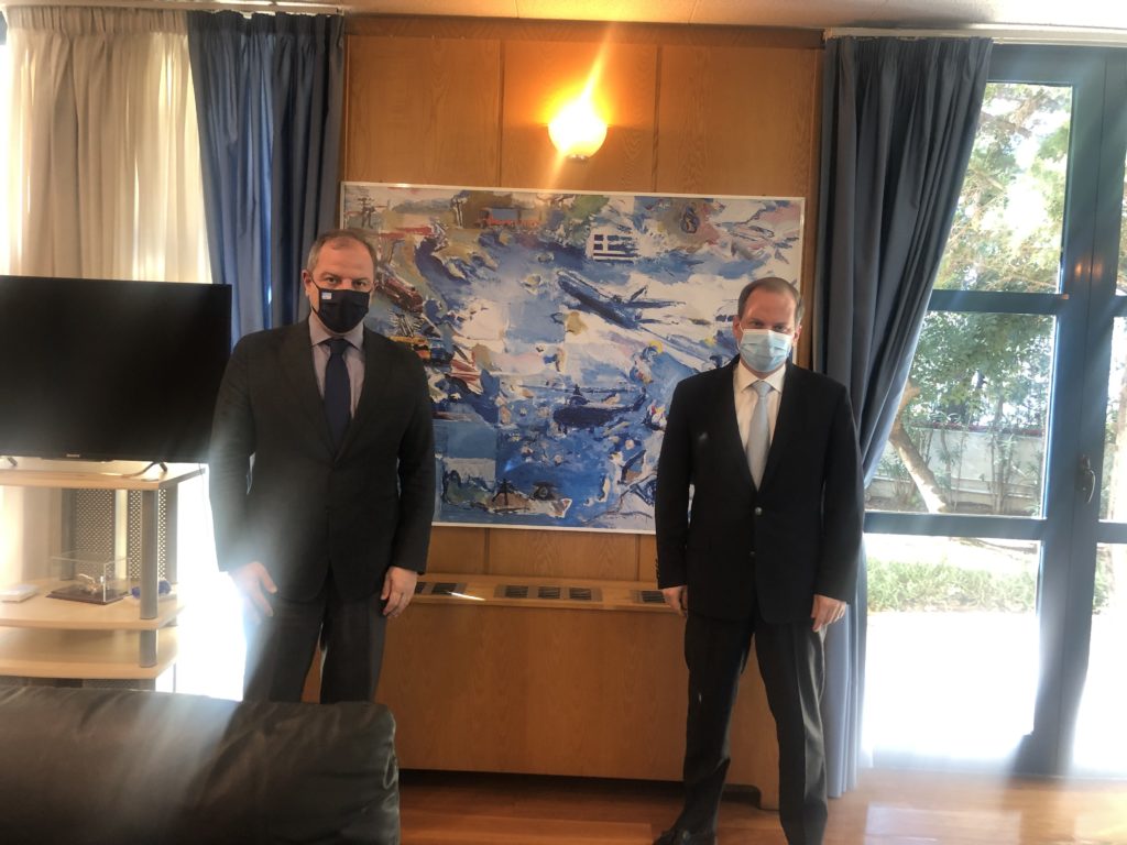 Οδικός άξονας και χρηματοδοτήσεις Δήμων στη συνάντηση Σταμενίτη με Υπ. Υποδομών & Μεταφορών