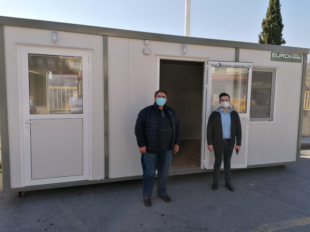 Η Περιφέρεια Κεντρικής Μακεδονίας παρέδωσε στο Νοσοκομείο Έδεσσας άλλο ένα σύγχρονο ISO-BOX για τις ανάγκες του