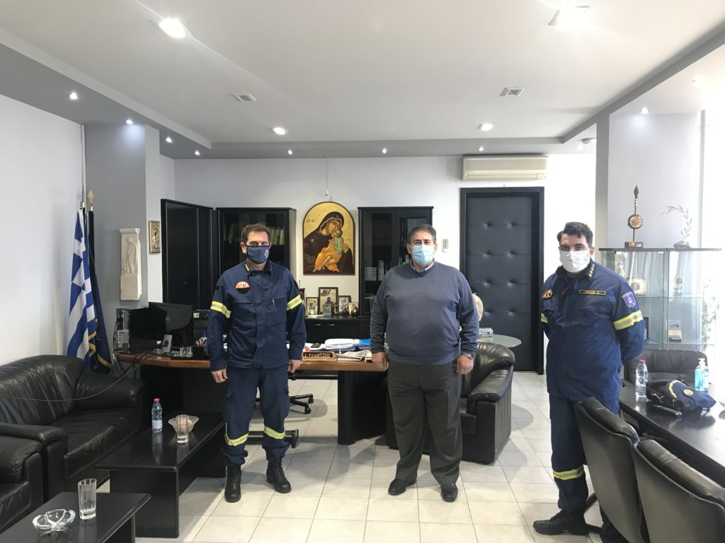 Συνάντηση εργασίας Αντιπεριφερειάρχη Πέλλας με στελέχη Πυροσβεστικής – Στόχος η υψηλή επιχειρησιακή ετοιμότητα και η Πρόληψη