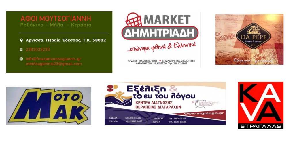 Ευχαριστήριο Αερωπού Έδεσσας