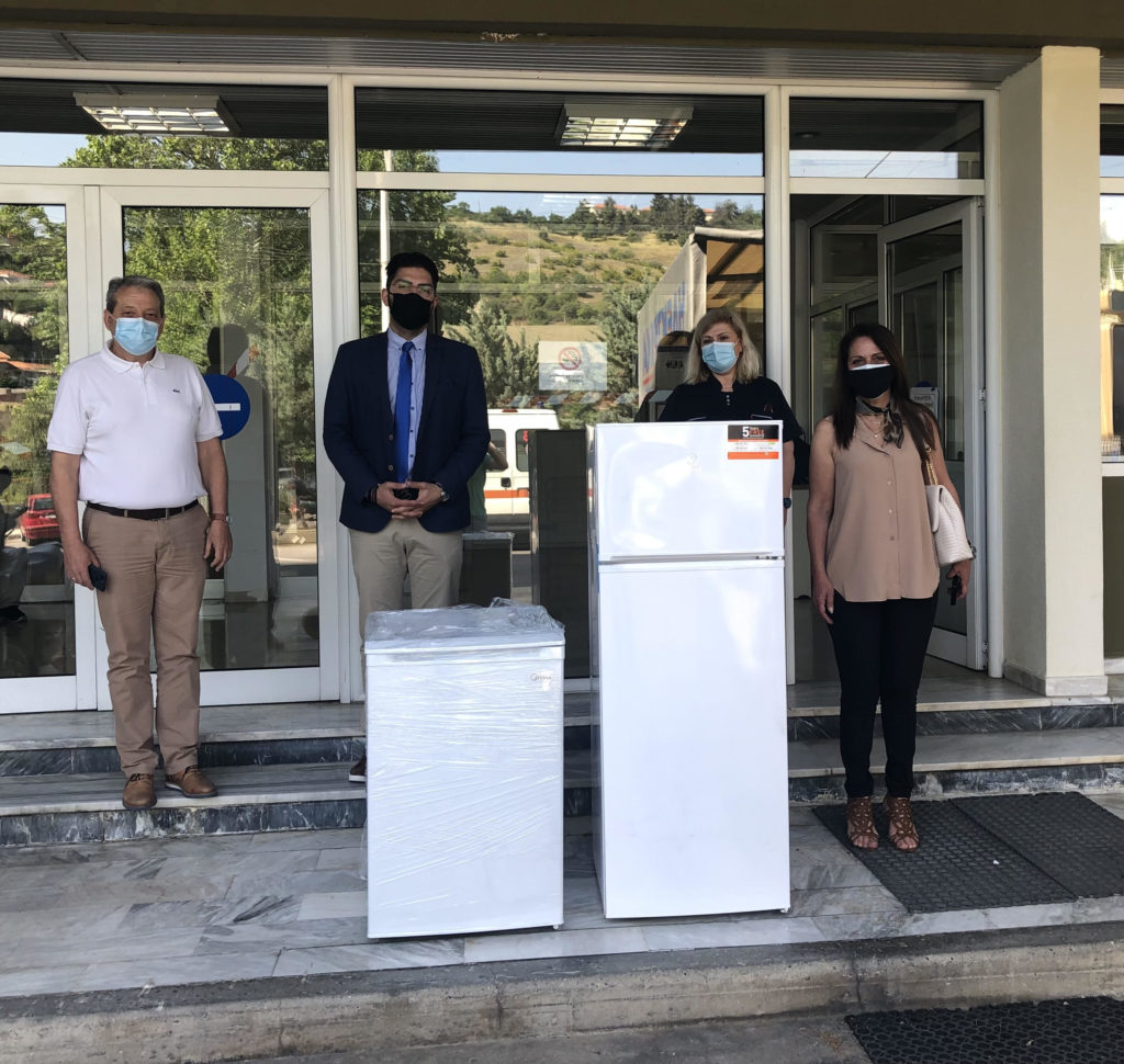 Δωρεά Ψυγείου και καταψύκτη από τον Συλλόγο Φίλων Νοσοκομείου Έδεσσας