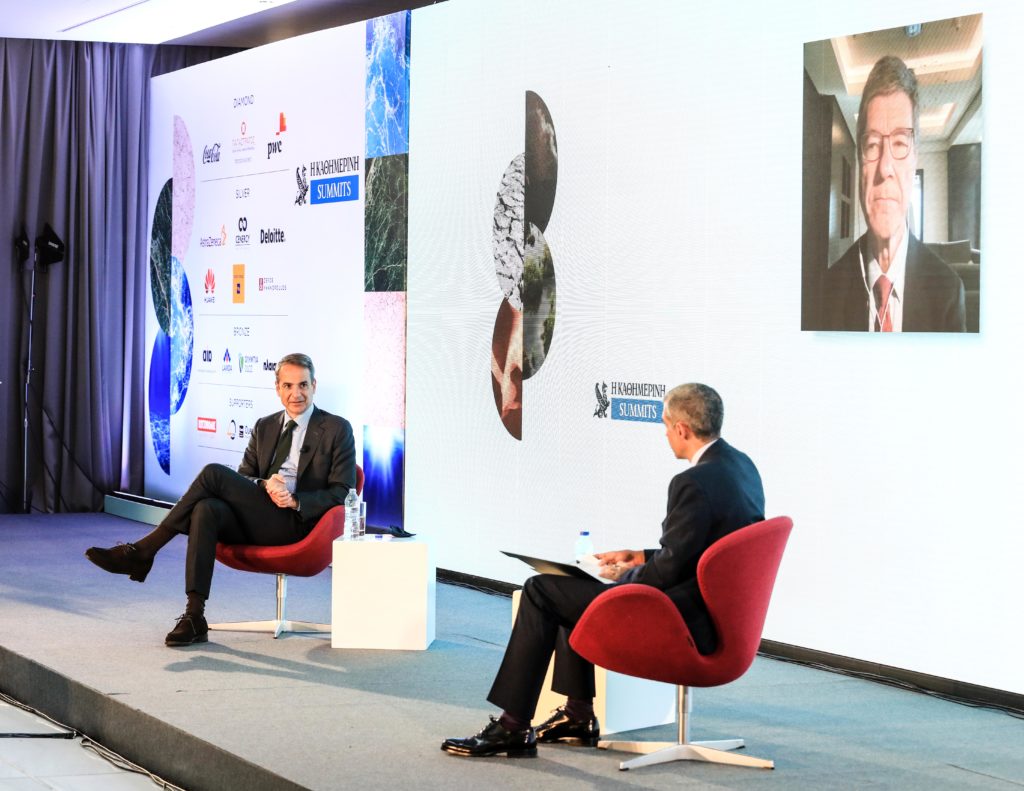 Κ. Μητσοτάκης και Jeffrey Sachs: Τολμηρές αποφάσεις και διακρατική συνεργασία το «κλειδί»