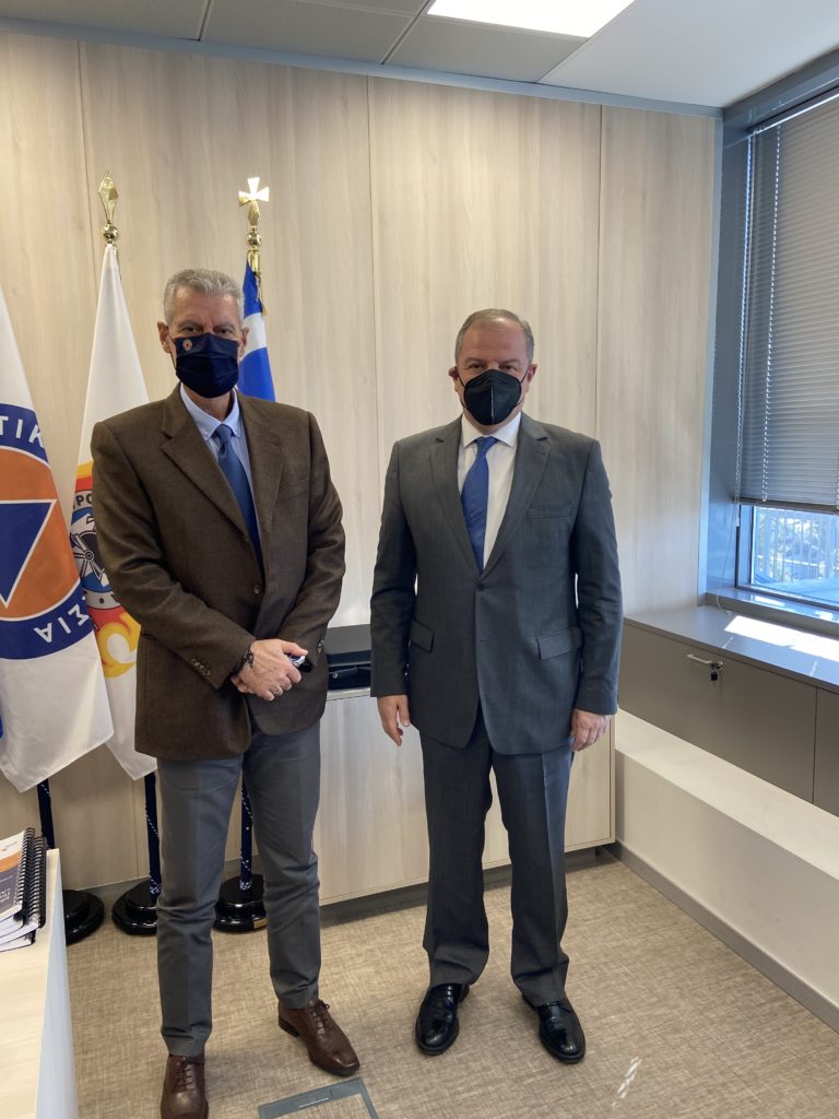 Την αναβάθμιση της Πυροσβεστικής Υπηρεσίας έθεσε ο Δ. Σταμενίτης στον Υφυπουργό Πολιτικής Προστασίας