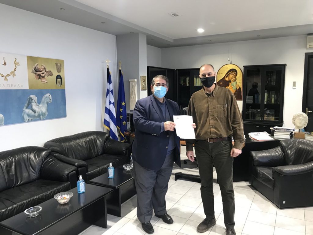 Παραχωρήθηκε το Διοικητήριο στην Περιφερειακή Ενότητα Πέλλας