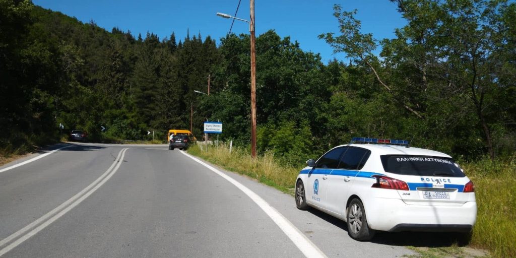 Τροχαίο ατύχημα σημειώθηκε πριν από λίγο στο ύψος της εισόδου του χωριού Εκκλησιοχωρίου