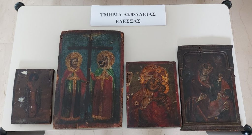 Από το Τμήμα Ασφάλειας Έδεσσας συνελήφθησαν δύο άτομα για παράβαση της νομοθεσίας περί αρχαιοτήτων