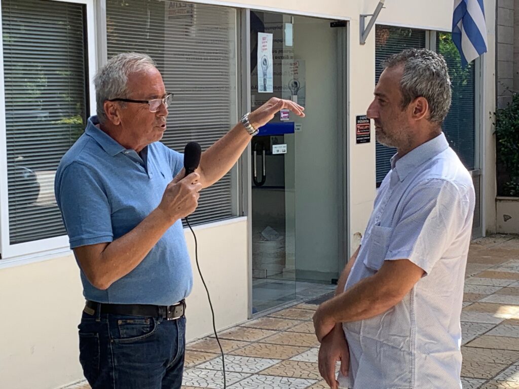 Συνέντευξη από τον Πρόεδρο της Δ.Ε.Υ.Α. Έδεσσας Γιάννη Χατζόγλου
