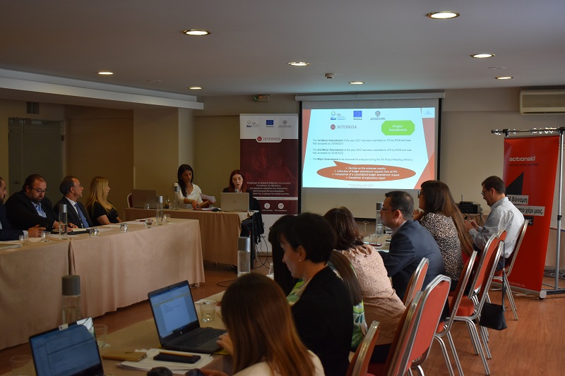 221129 ΔΤ Στην 5η συνάντηση του έργου ΙNTERNISTA για τη μείωση της ανεργίας στις γυναίκες συμμετείχε η Περιφέρεια Κεντρικής Μακεδονίας φώτο 1