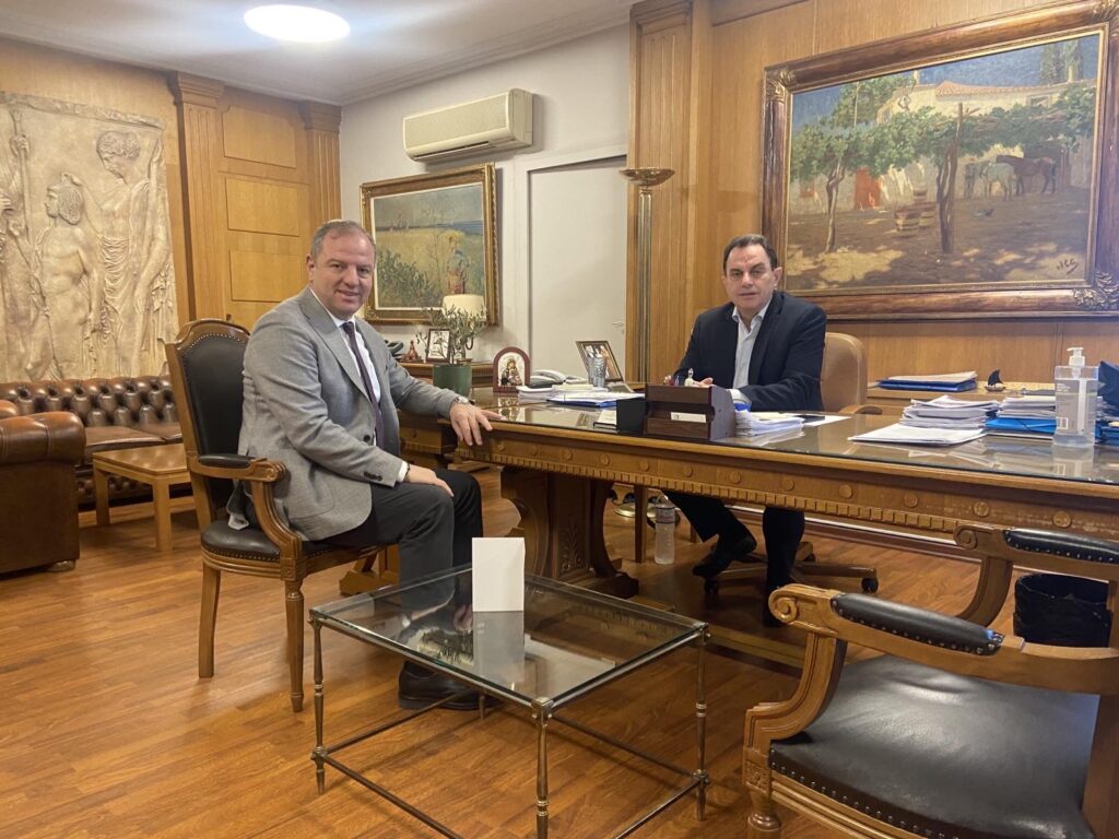 Κόστος αγροτικού ρεύματος, ενισχύσεις παραγωγών και υπόλοιπα προανθικού στην ατζέντα της συνάντησης Σταμενίτη – Γεωργαντά