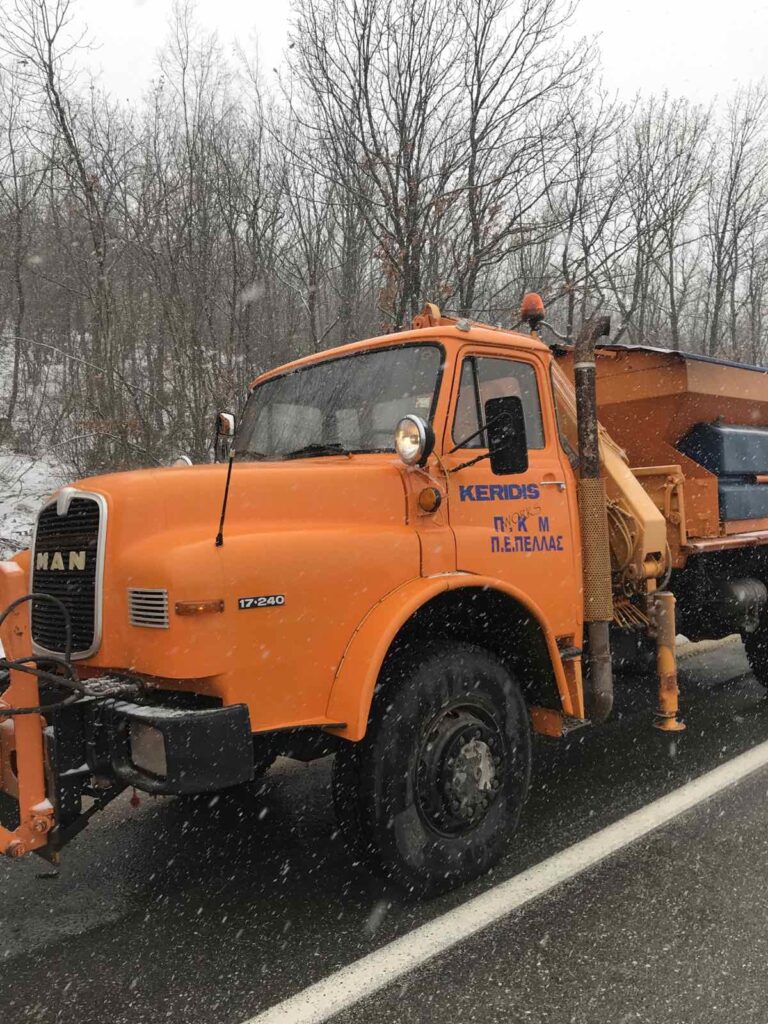 Σε ετοιμότητα ο μηχανισμός αντιμετώπισης παγετού και χιονόπτωσης στην ΠΕ Πέλλας