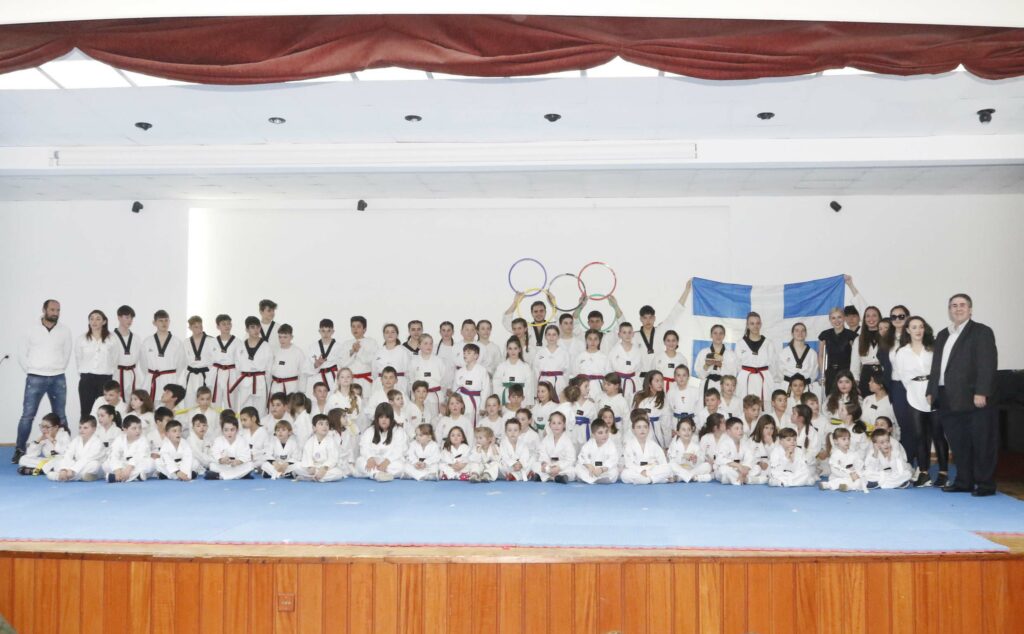 Με μεγάλη επιτυχία στέφθηκε η εκδήλωση του Α.Σ. ΕΔΕΣΣΑΣ για τα τμήματα του ΤΑΕΚΒΟΝΤΟ