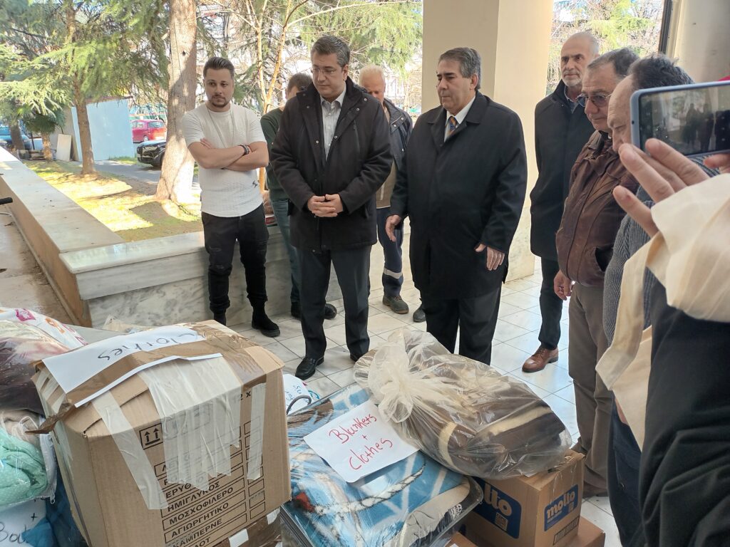 Αναχώρησαν, από το Διοικητήριο Έδεσσας, φορτηγά με 36 τόνους ανθρωπιστικής βοήθειας - Ιορδάνης Τζαμτζής: «Ευχαριστώ από καρδιάς όσους συνέδραμαν»